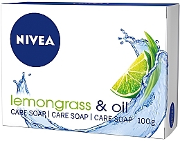 Cream-Soap "Lemongrass and Oil" - NIVEA Lemongrass & oil crème soap — photo N1