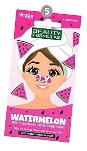 Nose Strips - Beauty Formulas Watermelon Deer Cleanser Nose Pore Strips — photo N1