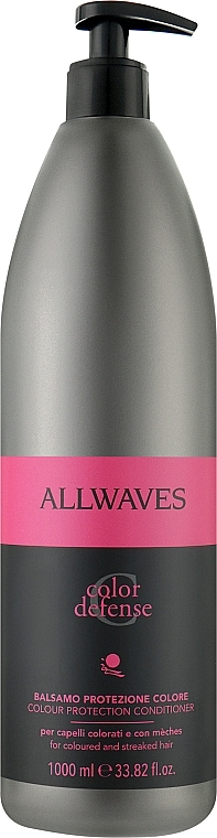 Colored Hair Conditioner - Allwaves Color Defense Colour Protection Conditioner  — photo N6