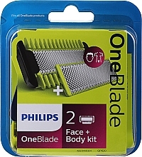 Refill Blades - Philips OneBlade Face + Body QP620/50 — photo N1
