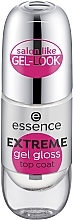 Fragrances, Perfumes, Cosmetics Top Coat - Essence Extreme Gel Gloss Top Coat