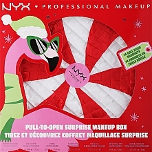 Fragrances, Perfumes, Cosmetics Set, 14 products - NYX Professional Makeup Pull-To-Open Surprise Makeup Box