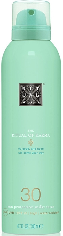 Sunscreen Body Spray - Rituals The Ritual of Karma Sun Protection Milky Spray 30 — photo N2