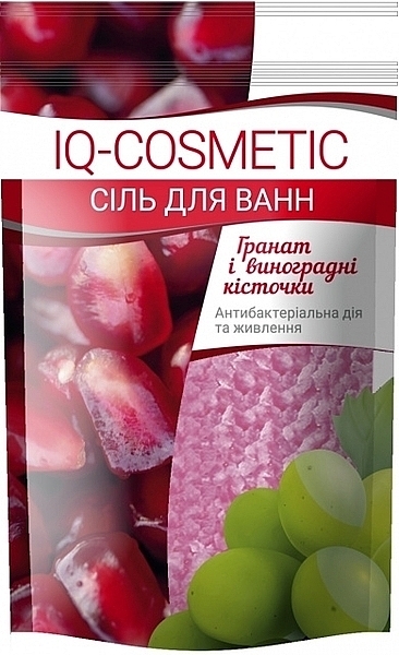 Pomegranate & Grape Bath Salt - IQ-Cosmetic — photo N1