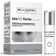 Fragrances, Perfumes, Cosmetics Depigmenting Care against Hormonal Dark Spots - Bella Aurora Bio10 Forte + M-Lasma