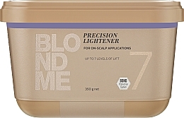 Hair Lightener - Schwarzkopf Professional BlondMe Precision Lightener 7 — photo N1