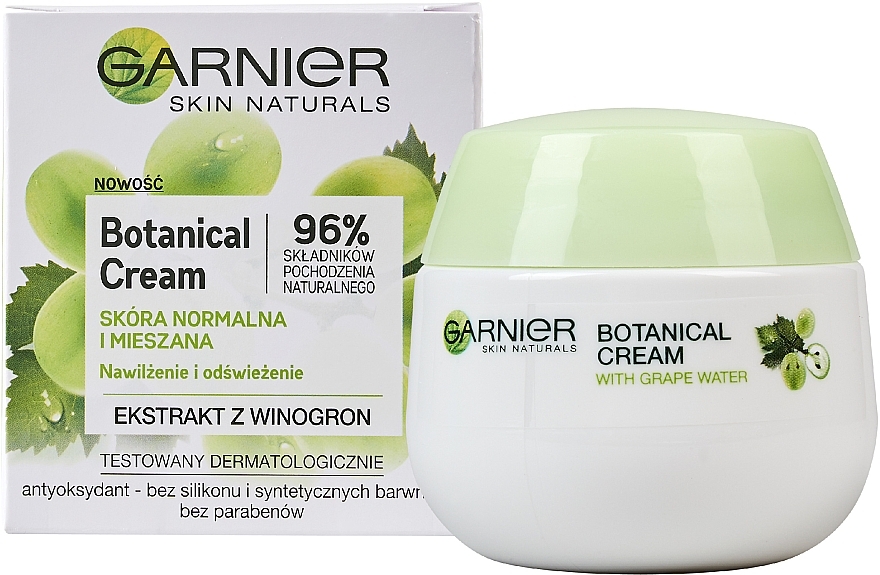 Face Cream - Garnier Skin Naturals Botanical Grape Extract — photo N5