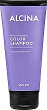 Fragrances, Perfumes, Cosmetics Anti-Yellow Shampoo - Alcina Color-Shampoo Violett