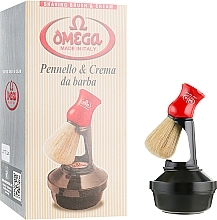 Fragrances, Perfumes, Cosmetics Shaving Set, 46065 - Omega (cr/150ml + shaving/brush)