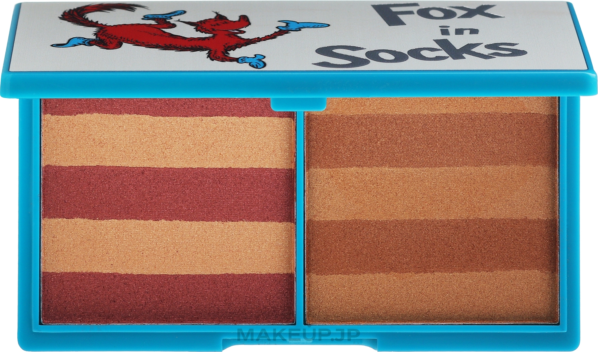 Face Contouring Palette - I Heart Revolution Dr. Seuss Fox in Sox Face Palette — photo 10 g