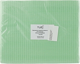 Manicure Paper Tissues, moisture resistant, 40x32cm, green - Tuffi Proffi Premium — photo N4