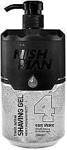 Shaving Gel with Dispenser - Nishman Easy Shave Shaving Gel №4 Fresh Active — photo N2