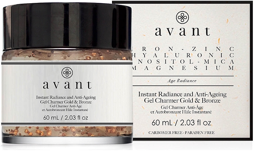 Anti-Aging Gel for Instant Radiance - Avant Instant Radiance and Anti-Ageing Gel Charmer Gold & Bronze — photo N3