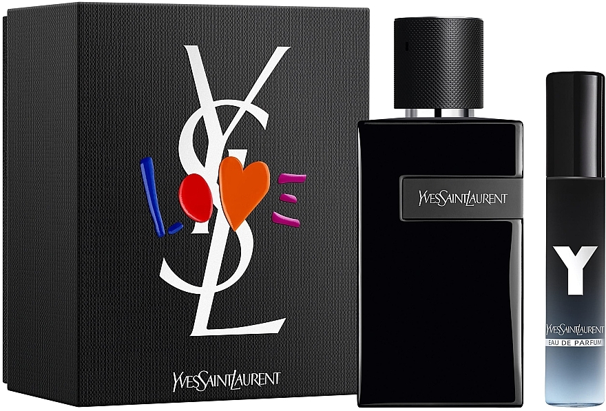 Yves Saint Laurent Y Le Parfum - Set (edp/10ml + parfume/100ml)  — photo N1