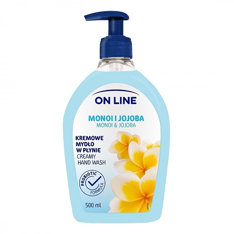 Liquid Soap with Dispenser - On Line Monoi&Jojoba Soap — photo N1