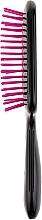 Hairbrush, fuchsia with black - Janeke Small Superbrush — photo N8