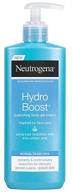 Moisturising Body Cream Gel - Neutrogena Hydro Boost Body Gel Cream — photo N1