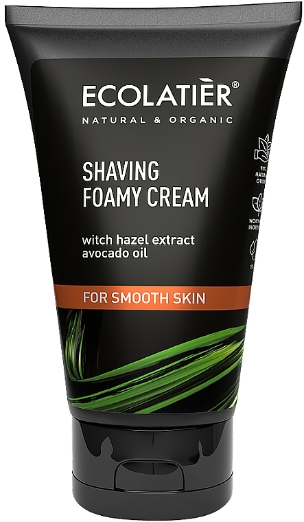 Shaving Cream - Ecolatier Shaving Foamy Cream for Smooth Skin — photo N1