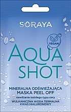 Fragrances, Perfumes, Cosmetics Mineral Refreshing Peel-Off Mask - Soraya Aquashot