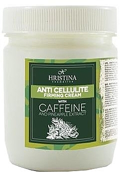 Anti-Cellulite Caffeine & Pineapple Cream - Hristina Cosmetics Anti Cellulite Firming Cream — photo N4