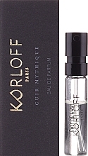 Korloff Paris Cuir Mythique - Eau de Parfum (sample) — photo N2