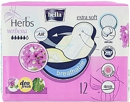 Panty Herbs Verbena Sanitary Pads, 12 pcs - Bella — photo N2