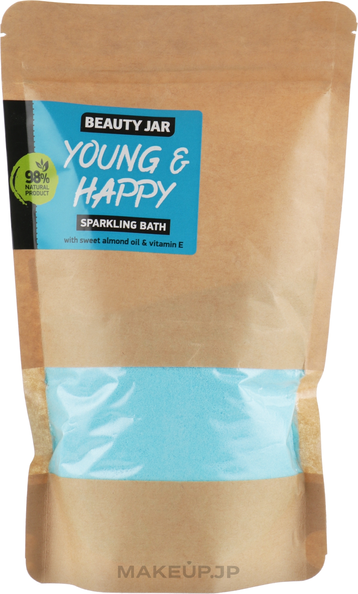 Sweet Almond & Vitamin E Sparkling Bath - Beauty Jar Young and Happy Sparkling Bath — photo 250 g