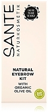 Brow Makeup Set - Sante Natural Natural Eyebrow Kit — photo N1