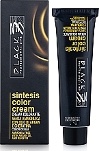 Ammonia-Free Cream Color with Argan Oil & Keratin - Black Professional Line Sintesis Color Creme Ammonia Free — photo N1