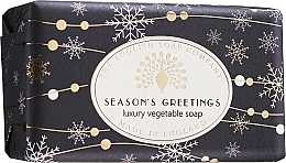 Fragrances, Perfumes, Cosmetics Season's Greetings Christmas Soap - The English Soap Company Seasons Greetings Christmas Soap