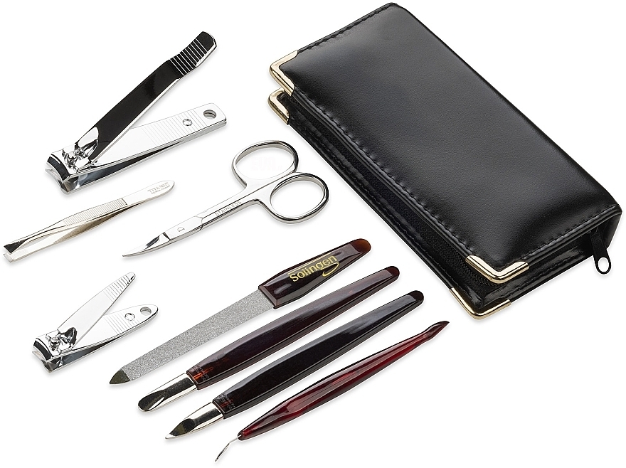 Manicure Set, 8 tools, 144/A - Titania Solinqen — photo N1