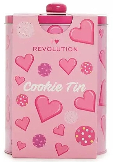 Set, 10 products - I Heart Revolution Cookie Tin — photo N2