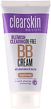 Fragrances, Perfumes, Cosmetics BB Face Cream - Avon Clearskin Blemish Clearing Oil-free BB Cream