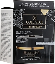 Fragrances, Perfumes, Cosmetics Face and Neck Mask - Collistar Nero Sublime Mask