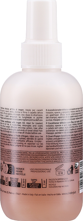 Argan Oil Spray Conditioner - Inebrya Ice Cream Pro Age 2-Phase Conditioner Argan Oil — photo N2