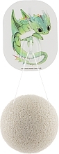 Sponge - The Konjac Sponge Company Facial Sponge and Hook Dragon Green Clay — photo N4