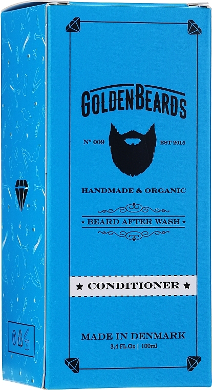 Set - Golden Beards Starter Beard Kit Big Sur (balm/60ml + oil/30ml + shm/100ml + cond/100ml + brush) — photo N3