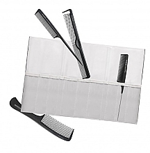 Case with Rubber Band for 9 Hairdresser Combs - Lussoni — photo N2