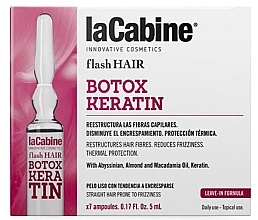 Keratin Hair Ampoule - La Cabine Botox Keratin Ampoule — photo N2