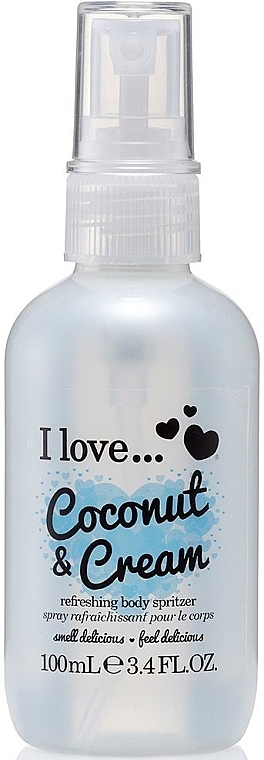Refreshing Body Spritzer - I Love... Coconut & Cream Refreshing Body Spritzer  — photo N2