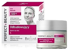 Fragrances, Perfumes, Cosmetics Night Regenerative Repair Cream 50+ - Farmona Perfect Beauty