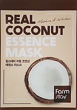 Coconut Facial Sheet Mask - FarmStay Real Coconut Essence Mask — photo N1