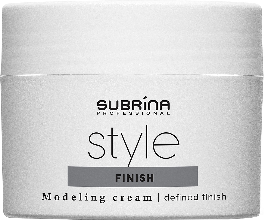 Hair Modelling Cream - Subrina Professional Finish Style Modeling Cream — photo N3