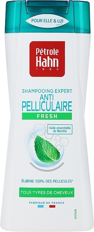 Anti-Dandruff Shampoo for All Hair Types - Eugene Perma Petrole Shampooing Expert Antipelliculaire Fresh — photo N1