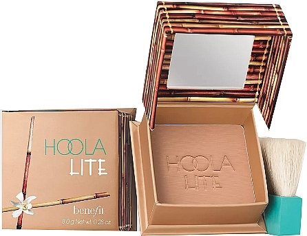 Face Bronzing Powder - Benefit Hoola Matte Bronzing Powder — photo N3