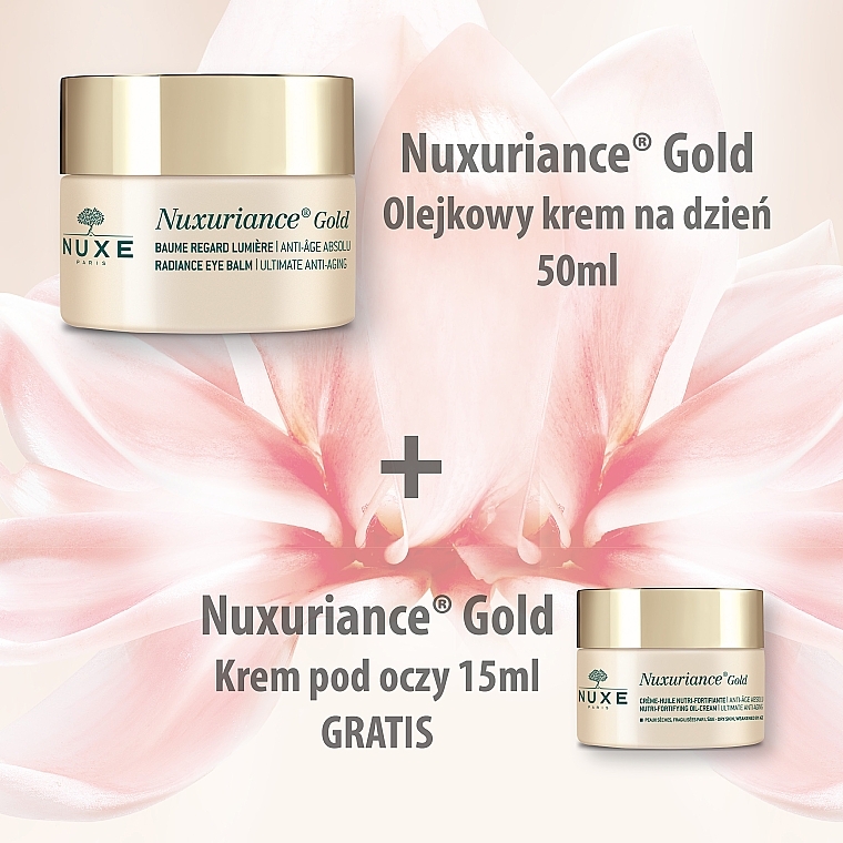 Set - Nuxe Nuxuriance Gold (cream/50ml + eye/cream/15ml) — photo N3