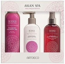 Fragrances, Perfumes, Cosmetics Set - Artdeco Senses Asian Spa Sensual Balance Gift Set (sh/gel/100ml + lot/200ml + b/spray/200ml)