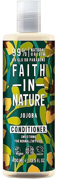 Jojoba Conditioner for Normal & Dry Hair - Faith in Nature Jojoba Conditioner — photo N1