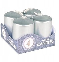 Fragrances, Perfumes, Cosmetics Candle Set, silver - Admit Votive Candles