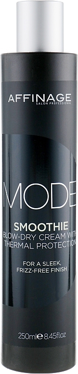 Heat Protection Smooting Cream - Affinage Mode Smoothie Blow-Dry Cream — photo N1